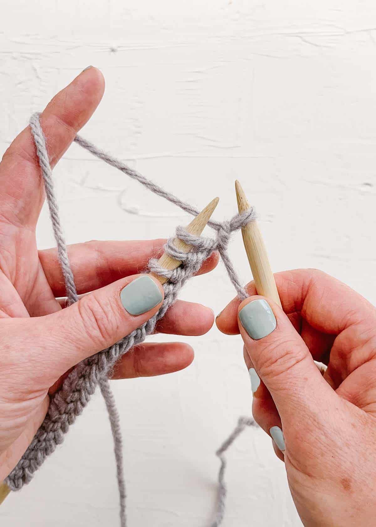 How To Knit The Knit Stitch For Beginners Fix Mistakes How To Knit The Knit Stitch For Beginners Fix Mistakes